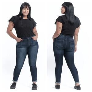 1822 Denim Women's Adrianna Jean Dark Wash Size 14